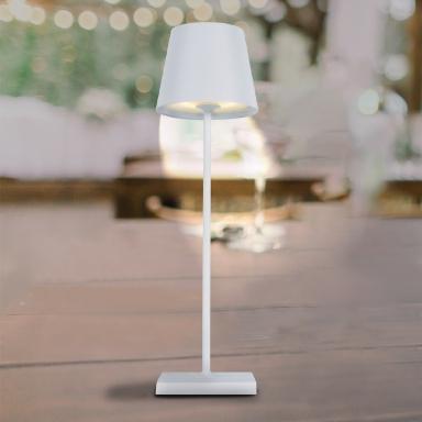 Actual product image GBC Konelco Table Lamp Chloe White (200 lm)