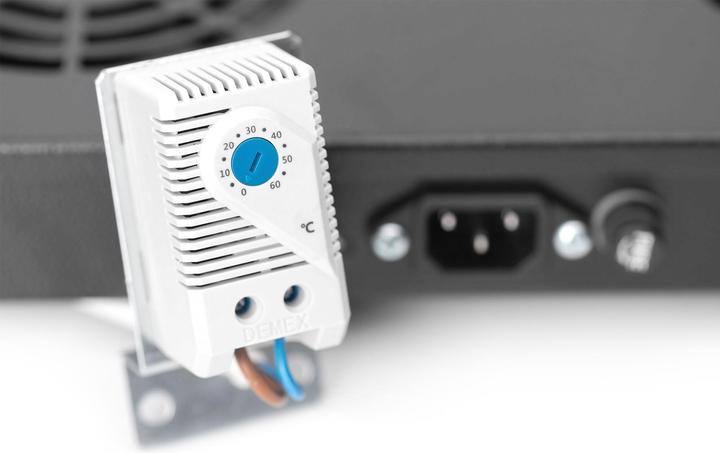 Actual product image Digitus Plug-in fan, 2 fans, SW