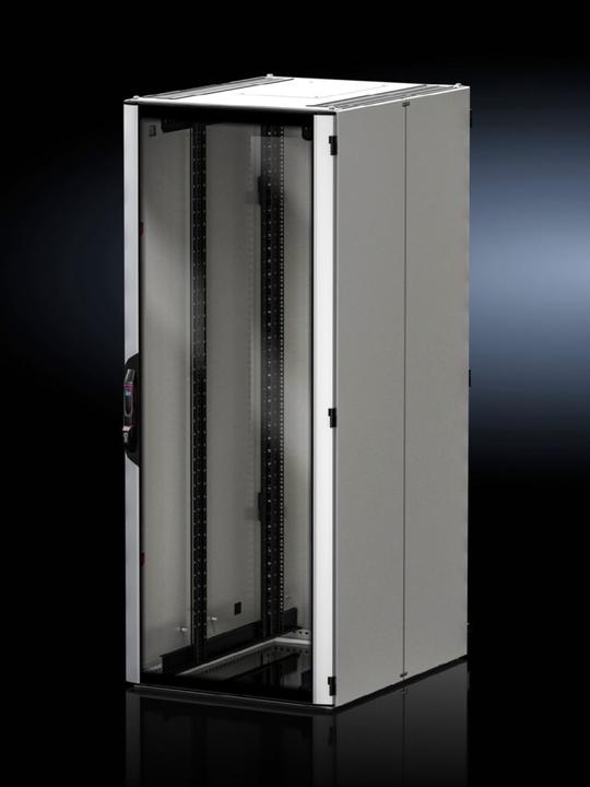 Produktbild Rittal Aluminium-Sichttür für VX IT, 800x2000 mm, RAL 9005