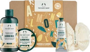 Body Shop Nourish & Flourish Mandelmilch Geschenkbox