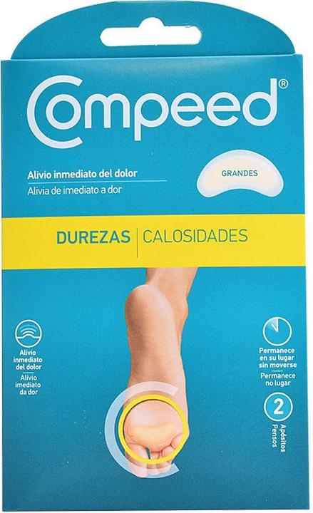Image du produit Compeed DUREZAS grandes 2 apósitos (Déodorants & poudre pour les pieds)