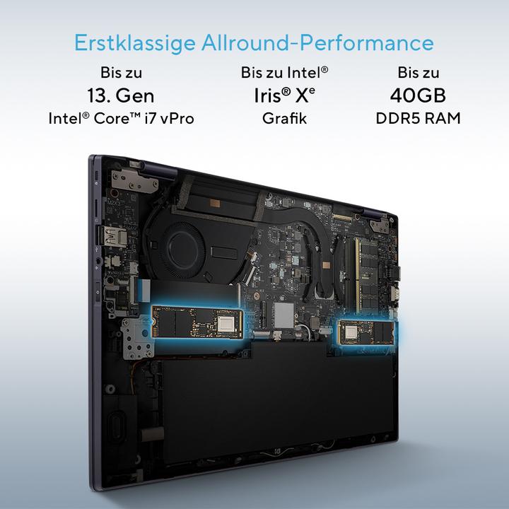 Actual product image ASUS ExpertBook B5 (14", Intel Core i5-1340P, 16 GB, 512 GB, DE)