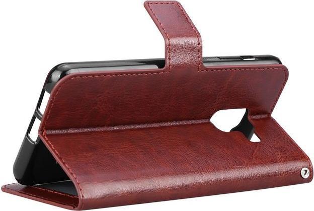 Produktbild MU Classic Crazy Horse Leder Bookcover Hülle (Samsung Galaxy A8 (2018))