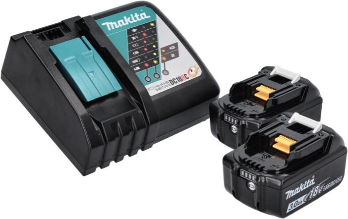 Produktbild Makita DHP 487 RF Akku Schlagbohrschrauber 18 V 40 Nm Brushless + 2x Akku 3,0 Ah + Ladegerät (Akkubetrieb)