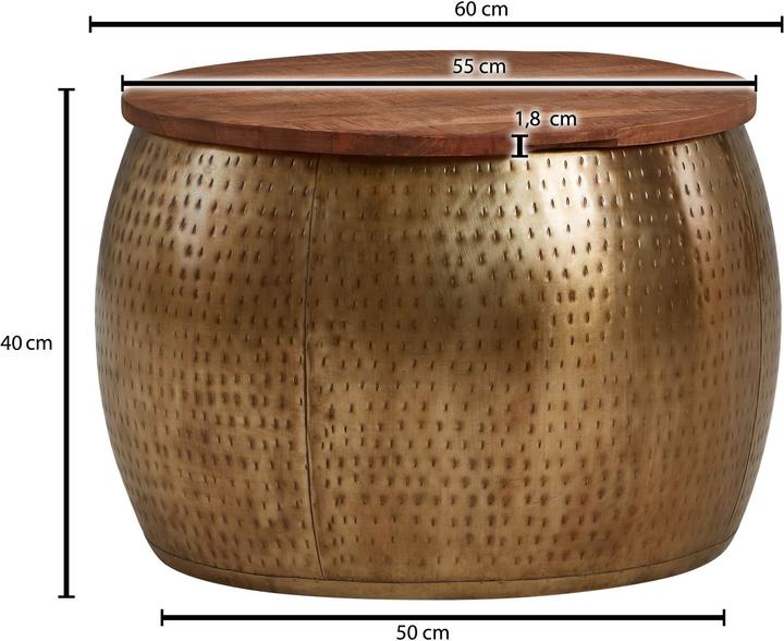 Actual product image Wohnling Mango (60 x 60 x 40 cm)