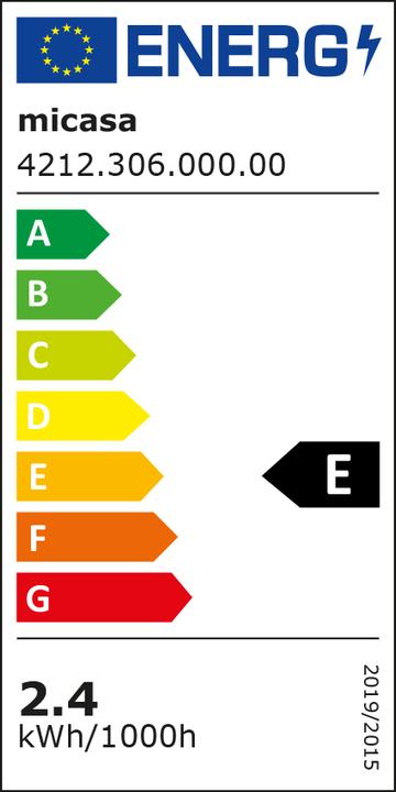 Energy Label micasa Edgardo (260 lm)