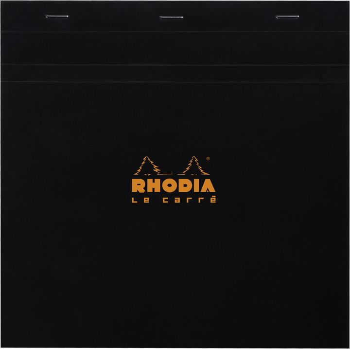 Actual product image Rhodia Blocks stapled 80g Basics (A1, Checked, Soft cover)