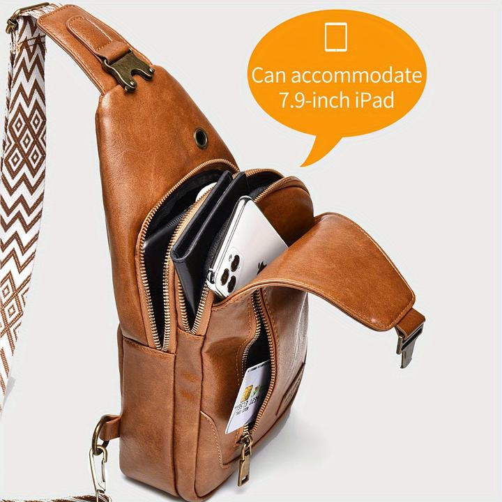 Immagine prodotto Only-Bags.Store Set di borse a tracolla in pelle: materiale PU, impermeabile, grande capacità, adatto agli studenti