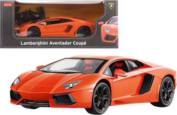 Produktbild Rastar Lamborghini Aventador LP700 RC 1:14 pomarańczowe