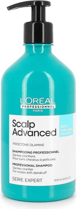 Immagine prodotto L'Oréal Professionnel LP SE Scalp A-Dndrf Shp R 500ml Inst trasparente (500 ml, Shampoo liquido)