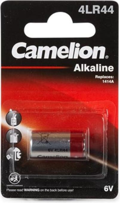 Actual product image Camelion ALKALI-MANGAN 4LR44 6 V (1 pc. / blister pack) (1 pcs., 4LR44)