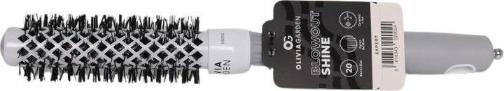 Produktbild Olivia Garden Expert Blowout Shine Weiss&Grau 20 mm