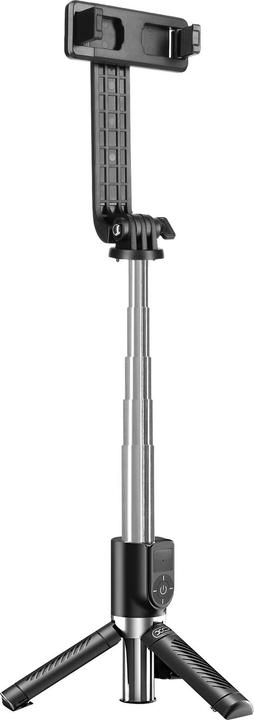 Produktbild xO Selfie-Stick Bluetooth-Stativ SS10 schwarz 80cm
