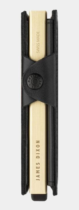 Immagine prodotto James Dixon Botón One - Nero/Oro Svizzera - Tasca portamonete