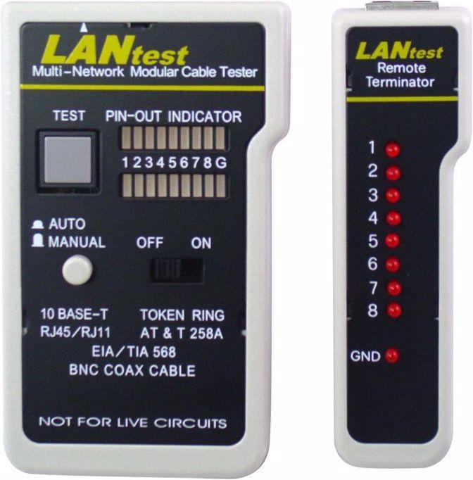 Image du produit Rs Pro Testeur de câble multi-réseau, LANtest