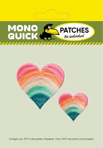 Image du produit Mono Quick Coeurs Arc-en-ciel (2 x)