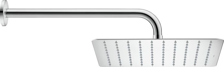 Duravit Overhead shower 1 jet, 200, angular chrome (1 Beam types, 26 l/min)