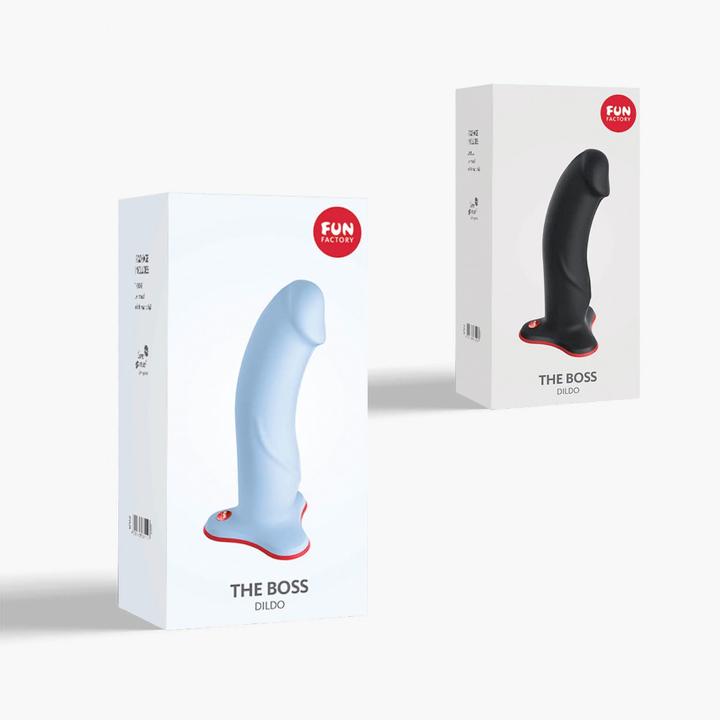 Actual product image Fun Factory - The Boss Realistic Dildo Black