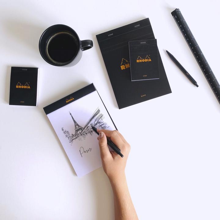 Image du produit Rhodia Basics (A5, Blanc, Couverture souple)