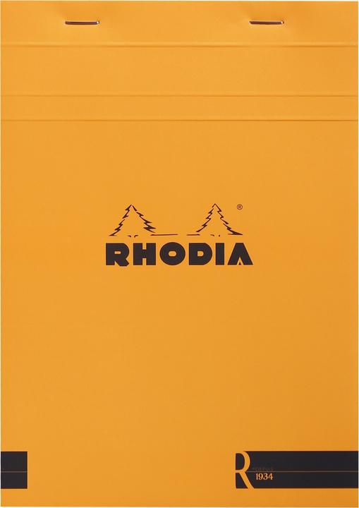 Rhodia Schreibblock (A5, Blanko, Weicher Einband)