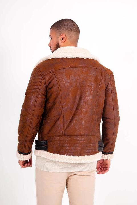 Produktbild Sixth June sherpa lederjacke (M)