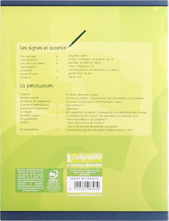 Image du produit Calligaphe Ligne 8000 CARTE