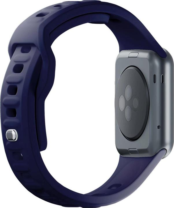 Produktbild 3MK Silicone Watch Strap granatowy/ocean blue dla Apple Watch 42/44/45/49mm (Silikon, Edelstahl)