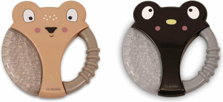 Image du produit Filibabba Anneaux de dentition réfrigérés - pingouin et biche