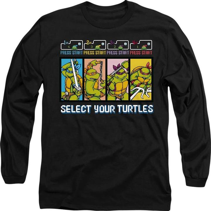 Teenage Mutant NT Select Your Turtles TShirt (S)