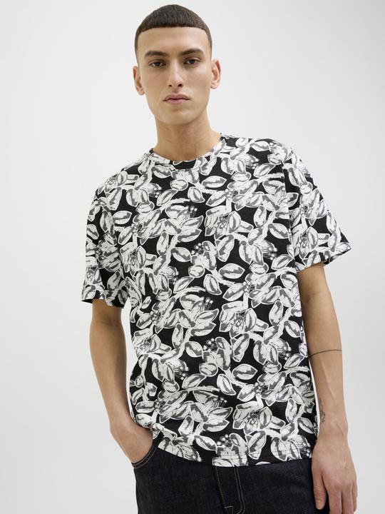 Actual product image Jack & Jones All Over Print Rundhalsausschnitt T-shirt T-shirt (L)
