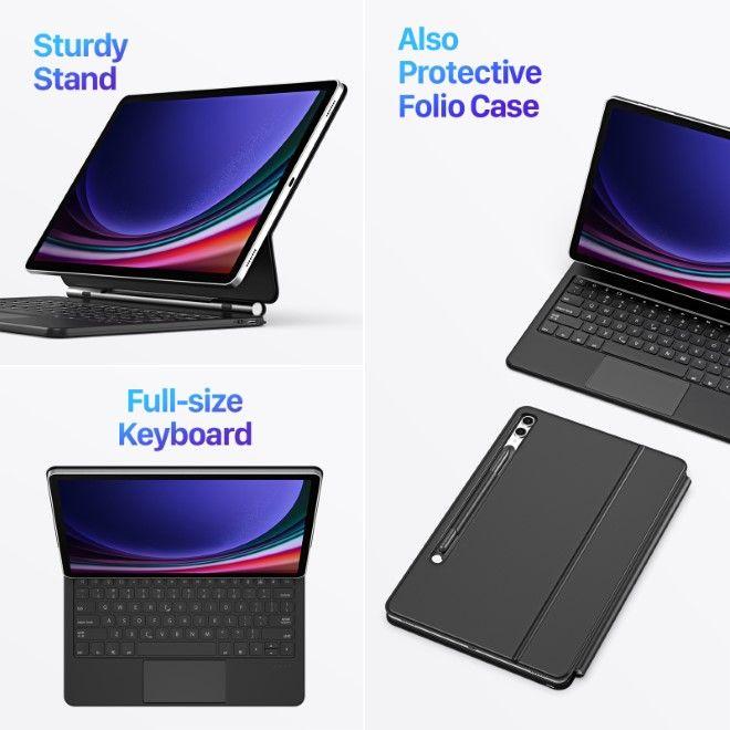Immagine prodotto Dux Ducis MK Tastatur (US, Samsung Galaxy Tab S10+)