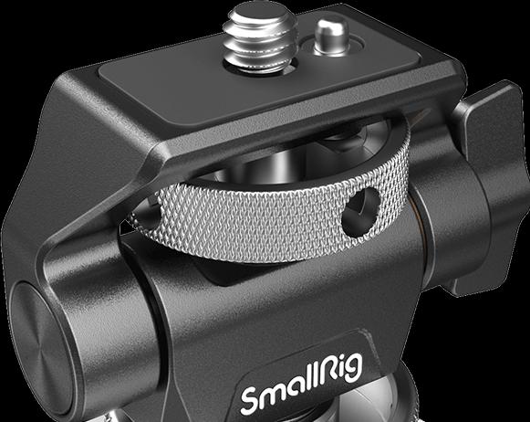 Actual product image SmallRig Swivel and Tilt Adjustable Monitor Mount with Cold Shoe Mount (Monitor Accessories)