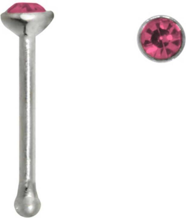 Bijouteria Nasenpiercing (Edelstahl, Kristall)