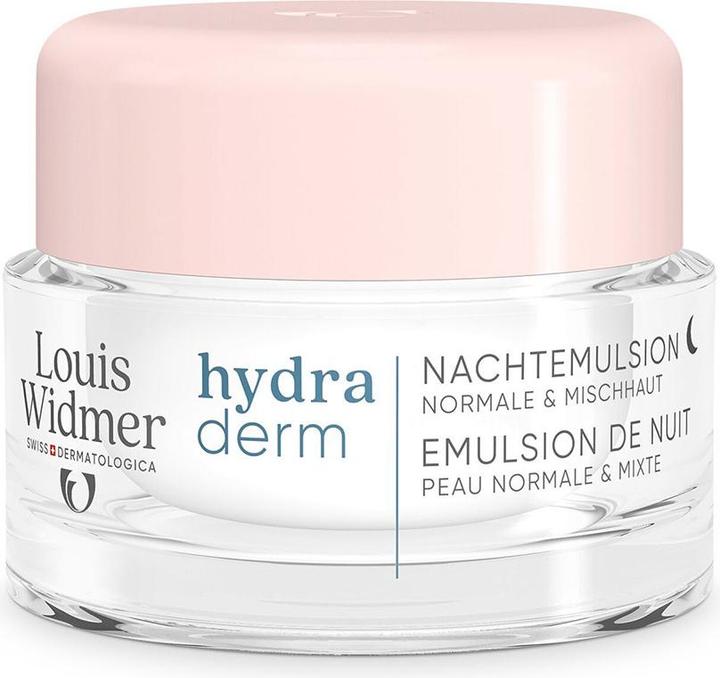 Widmer Louis Hydraderm Nachtemulsion ohne Parfum 50 ml (50 ml)