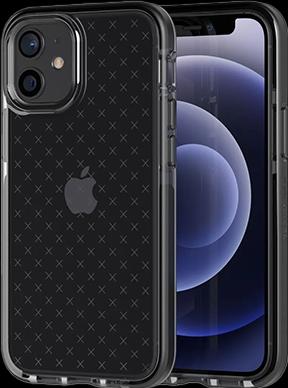 Actual product image tech21 Evo Check Case for iPhone 12/12 Pro - Black (Realme 12 Pro+, Apple iPhone 12)