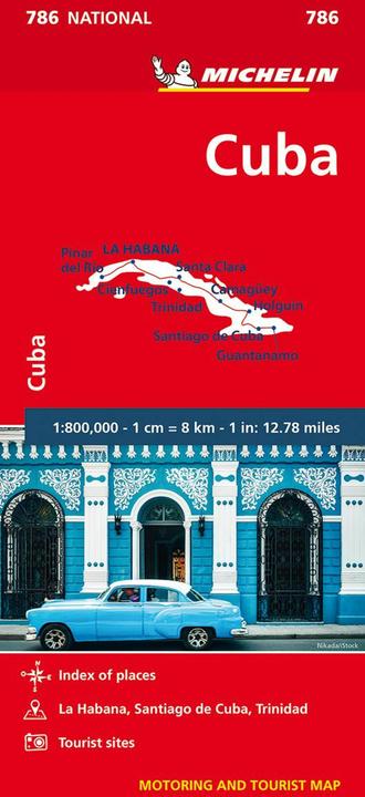 Image du produit Carte Michelin (786) Cuba