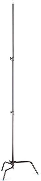 Actual product image Manfrotto C-Stand 33, steel black with leveling leg (325 cm, 10 kg)
