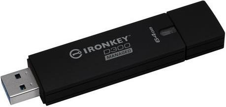 Actual product image Kingston IronKey D300 Encrypted Managed (64 GB, USB-A)