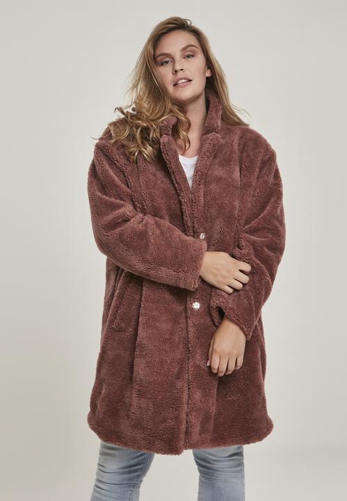 Immagine prodotto Urban Classics Cappotto Sherpa oversize da donna (M)