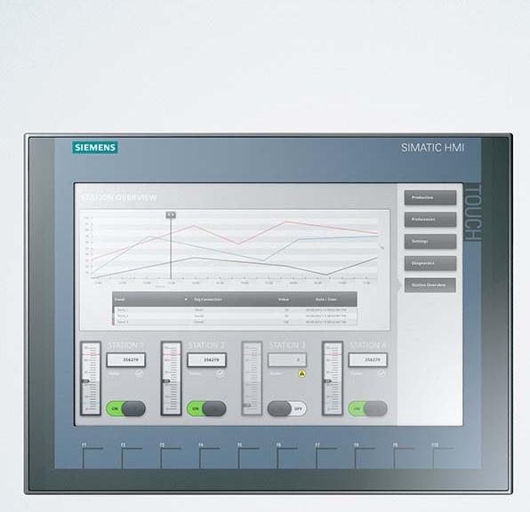 Produktbild Siemens SIMATIC HMI KTP1200 12" TFT PROFIBUS