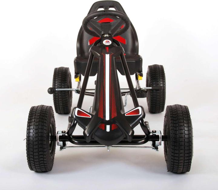 Actual product image Volare Go Kart Racing Car - Groot - Luchtbanden - zwart