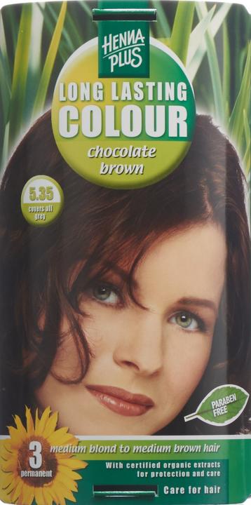 Image du produit Hennaplus Couleur longue durée (5,35 Brun chocolat)
