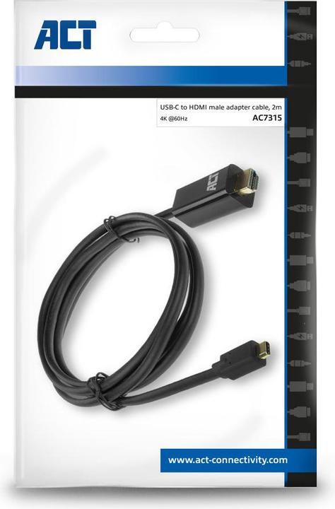 Produktbild USB C — HDMI (Typ A) (2 m, HDMI)