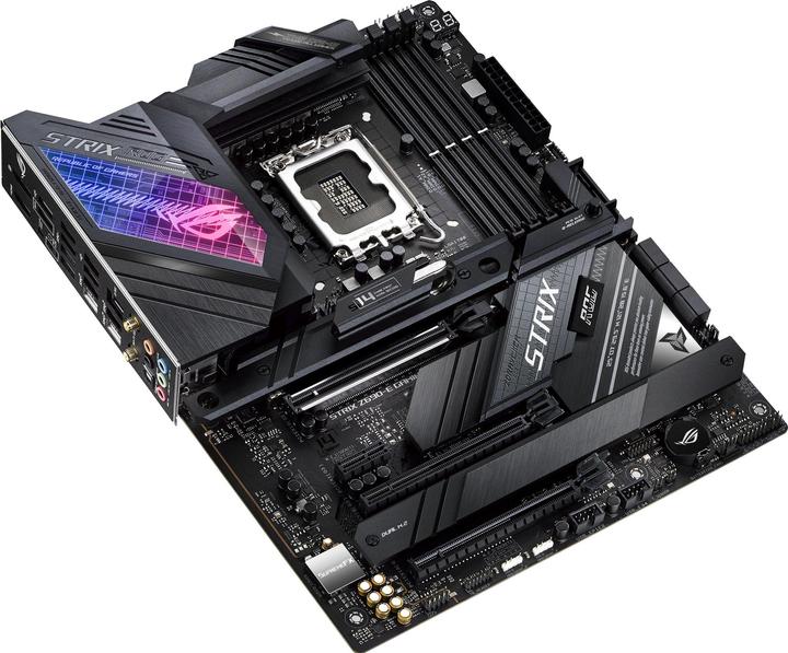 Actual product image ASUS ROG Strix Z690-E Gaming Wifi (LGA 1700, Intel Z690 (DDR5), ATX)