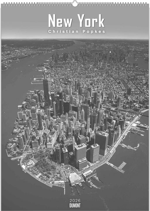 Produktbild New York 2026 - Foto-Kalender - Poster-Kalender - 50x70 - Stadt - City (50 x 70 cm, Deutsch)