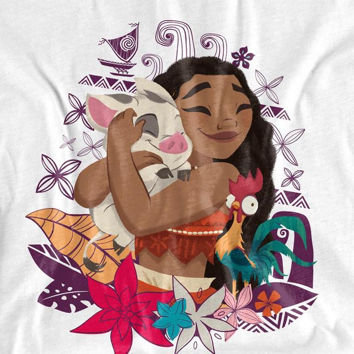 Immagine prodotto Moana Love Maglietta Pua e Hei Hei Adulto Unisex (L)