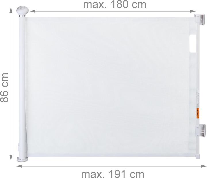 Actual product image Relaxdays Treppenschutzgitter (70 cm)