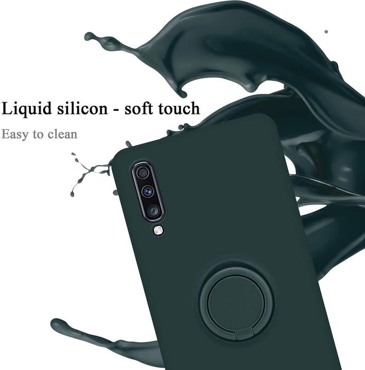 Image du produit Cadorabo Coque TPU Liquid Ring Silicone Case (Samsung Galaxy A70, Samsung Galaxy A70S)