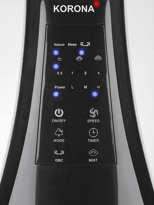 Produktbild Korona Standventilator 81102 mit Sprühfunktion und Fernbedienung
