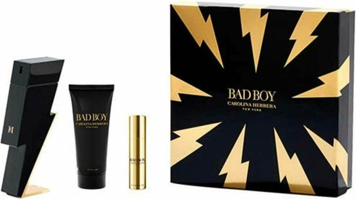 Immagine prodotto Carolina Herrera Set Bad Boy con profumo da uomo (EdT 100ml + 10ml, gel doccia 100ml)